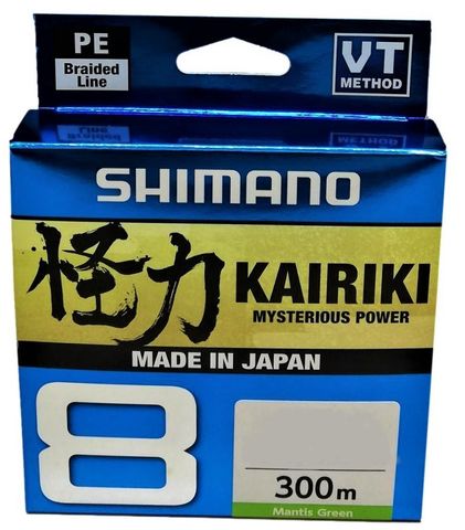 Shimano Kairiki 8 Green 300M 30Lb 0.23Mm