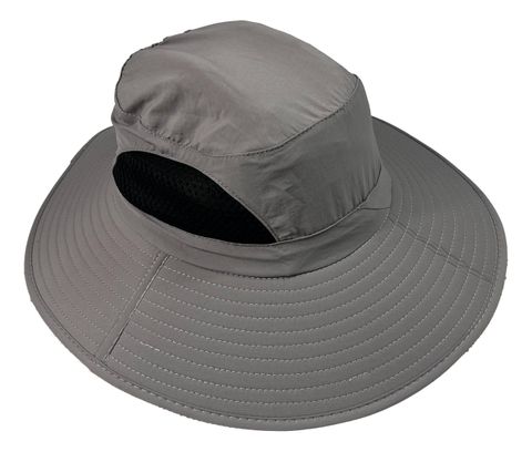Sea Harvester Wide Brim Sun Hat Grey