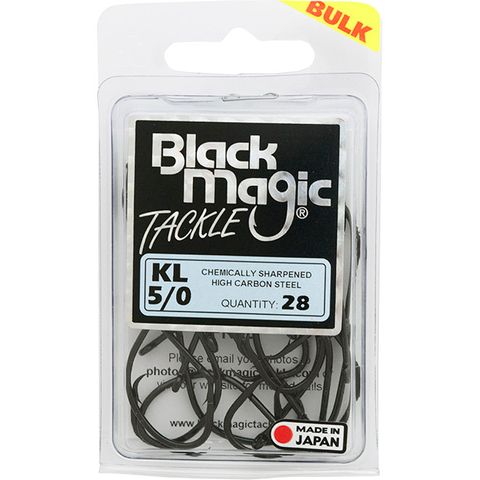 Black Magic Kl 5/0 Hook Large Bulk Pack