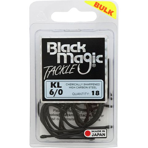 Black Magic Kl 6/0 Hook Large Bulk Pack