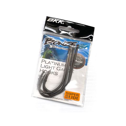 Bonze Platinum Light Guage 9/0 Hook 4 Pack