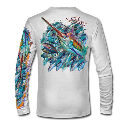 Jason Mathias  Blue Marlin Sushi Roll  Long Sleeve (XL)