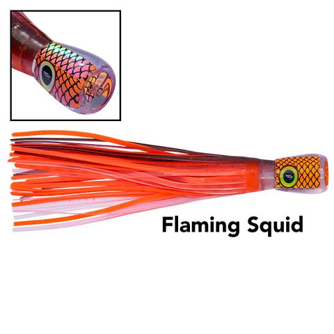 Black Magic Flea Xt Flaming Squid Rigged