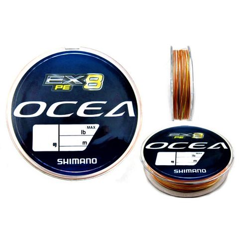 Shimano Ocea 8 Multi Coloured Braid