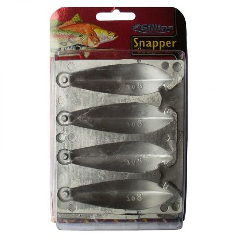 Gillies Sinker Mould 27 Snapper 8 Oz