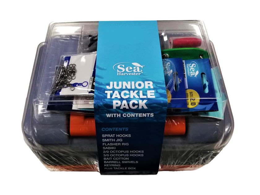 Sea Harvester Tackle Box With Mixed Tackle Kid