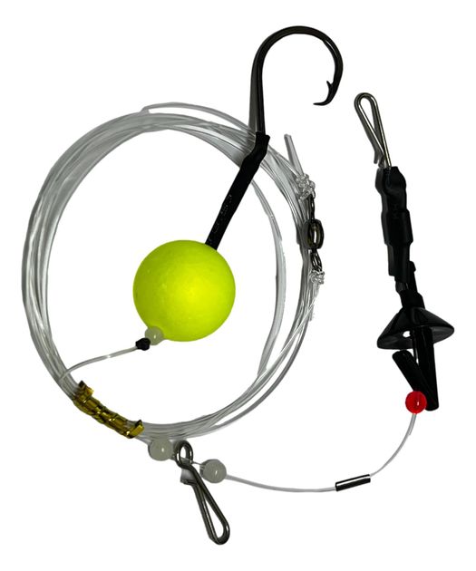 Longcast Surf Rig with Yellow Float 6/0