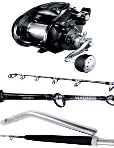Shimano 9000 Forcemaster Electric Reel Combo