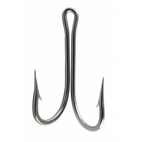 Sea Harvester Double Hook  #21 Nickel Plated