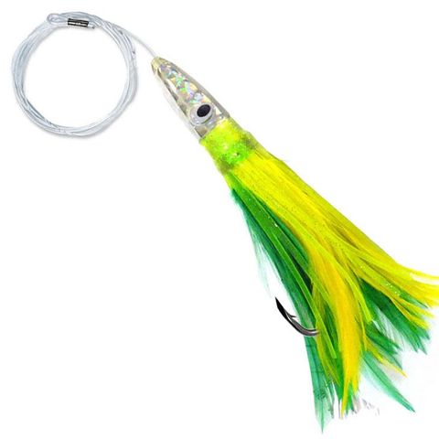 Pacific Tuna Tickler Green/Yellow Rigged