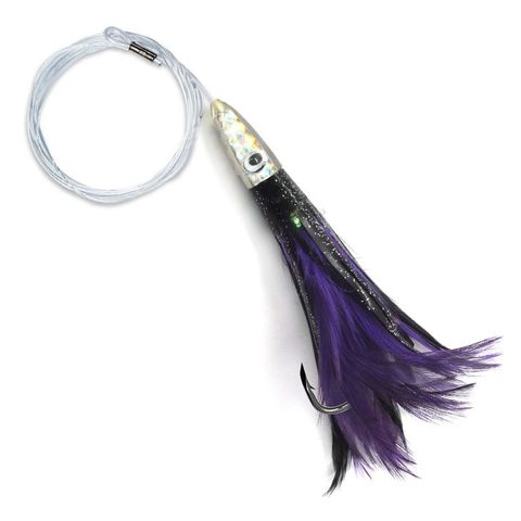 Pacific Tuna Tickler Black/Purple Rigged