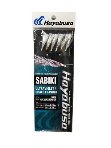 Hayabusa Ex126 Size 10 Scale Flasher Skin Sabiki