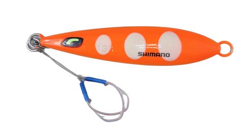 Shimano Wing Fall-Slow Fall Jig 130gm Orange Lumo