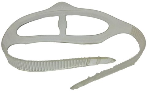 Sea Harvester Clear Silicone Mask Strap