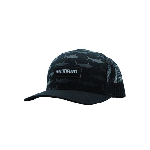 Shimano Embossed Marlin Cap (Black)