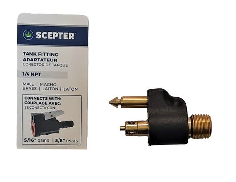 Scepter Yamaha Male Tank Outlet  1/4 Npt