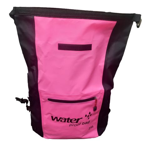 Mad About Fishing Waterproof Dry Bag 25L Pink/Black - Dry Bags