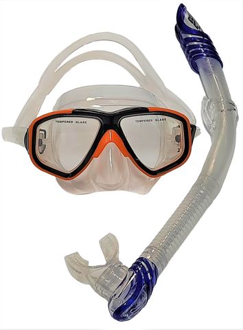 Sea Harvester Snorkel Set M230O / SnSeac Blue