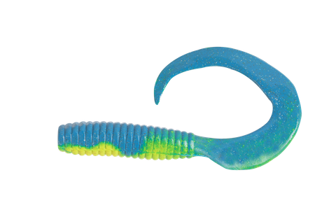 Berkley Gulp Grub 6In Blue/Yellow