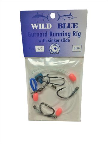 Wild Blue Gurnard Running Rig