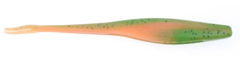 Berkley Gulp Jerk Shad 7in Lime Tiger Glow