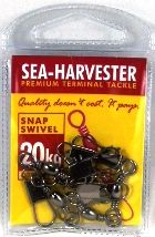 Sea Harvester Snap Swivel 20Kg 6 Pack