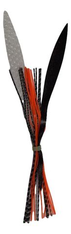 Shimano Lucanus Jig Skirt Uv Black/Orange/ White