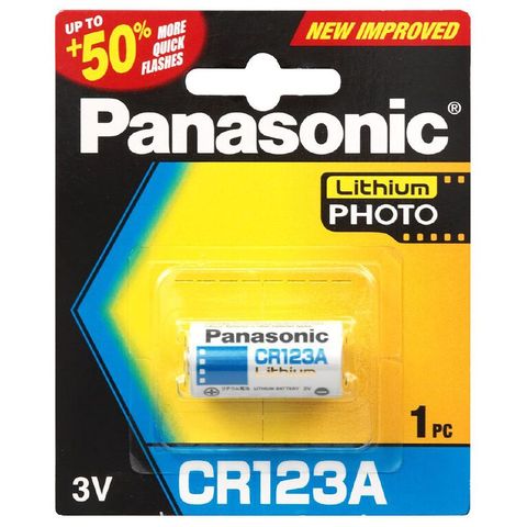 Panasonic Cr123A Lithium  Battery