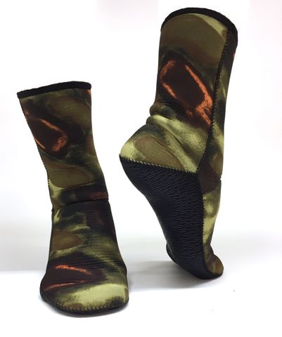 Sea Harvester Free Diving Sock Medium 3.0Mm Camo