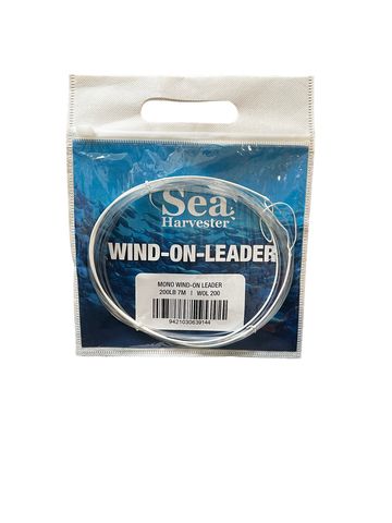 Sea Harvester Wind-on Leader 200 lb 7 m