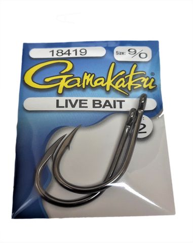 Gamakatsu Live Bait Hook 9/0