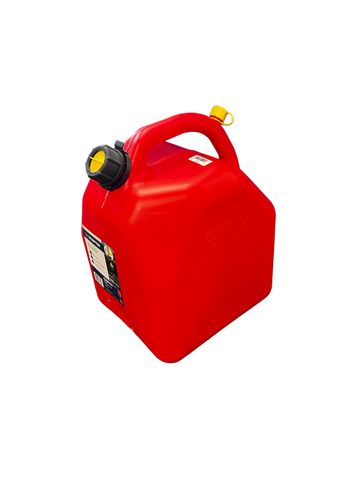 Scepter 20 Litre Red Petrol Jerry Can Plastic Short
