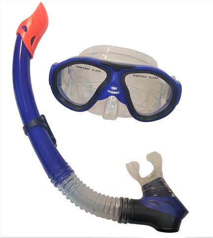 Sea Harvester Snorkel Set Jun MJ237 / Sn125S Blue