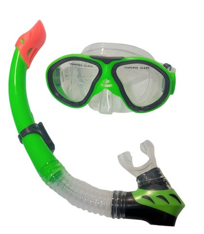 Sea Harvester Snorkel Set Jun MJ237 / Sn125S Green