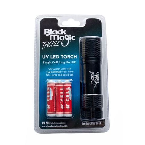 Black Magic Uv Torch, with Batteries