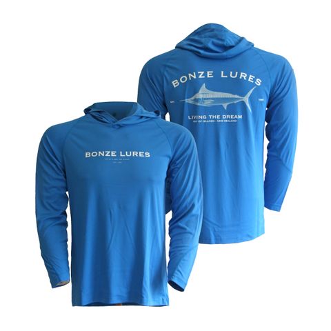 Bonze Living The Dream Blue UV Hoodie  -L