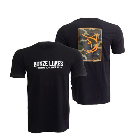 Bonze Camo Patch Tee -L