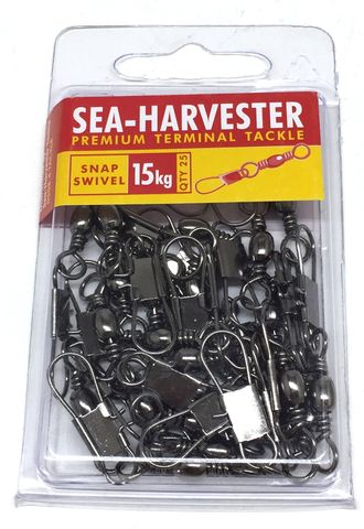 Sea Harvester Snap Swivel 15Kg Bulk Pack 25