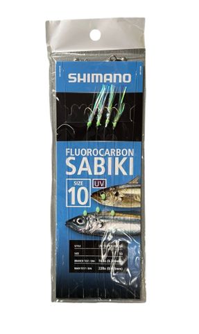 Shimano Fluorocarbon UV Super Flash Sabiki Size 10