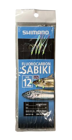 Shimano Fluorocarbon UV Super Flash Sabiki Size 12