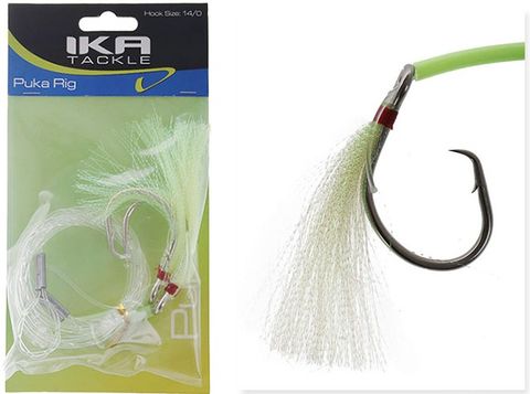 Ika Tackle Puka Rig 16/0 Skirted