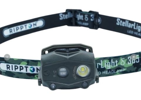 Rippton Stellar Light LED Headlamp 365 Lumens