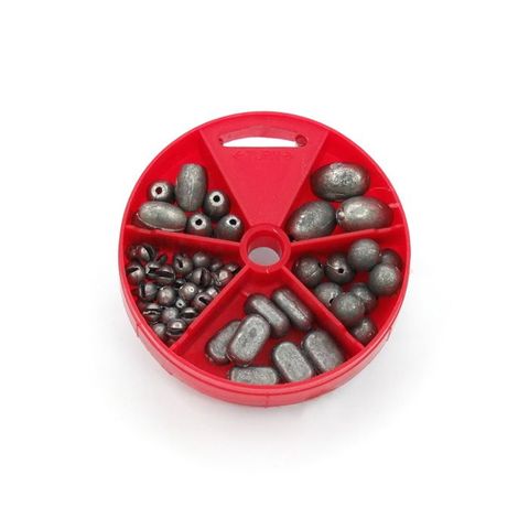 Kilwell Dial Pack Assorted Sinkers 64pk