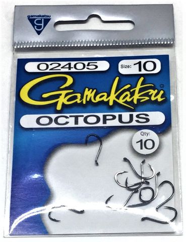 Gamakatsu #10 Octopus Hooks