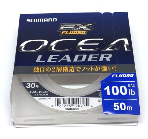 Shimano Ocea Fluorocarbon Leader 100Lb 50M