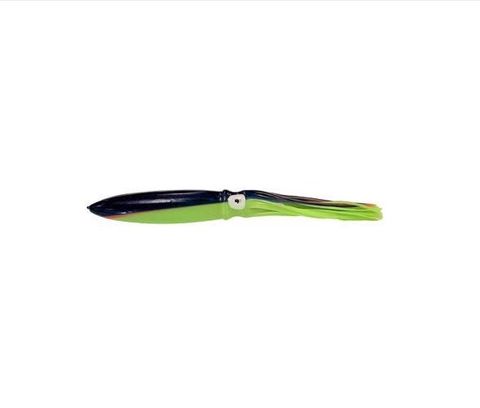 Sea Harvester Bulb Squid 18 Inchs Colour Blacktop, Lumo Under