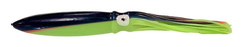 Sea Harvester Bulb Squid 18 Inchs Colour Blacktop, Lumo Under