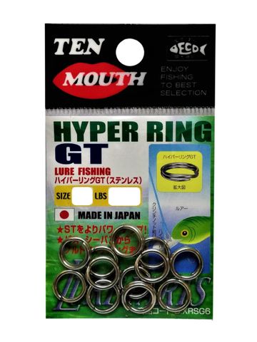 Ten Mouth Hyper Gt Split Rings Tm6 49Lb #4