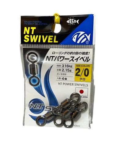 NT Power swivels 348B 316kg 2/0