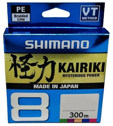 Shimano Kairiki 8 Multi Coloured Braid
